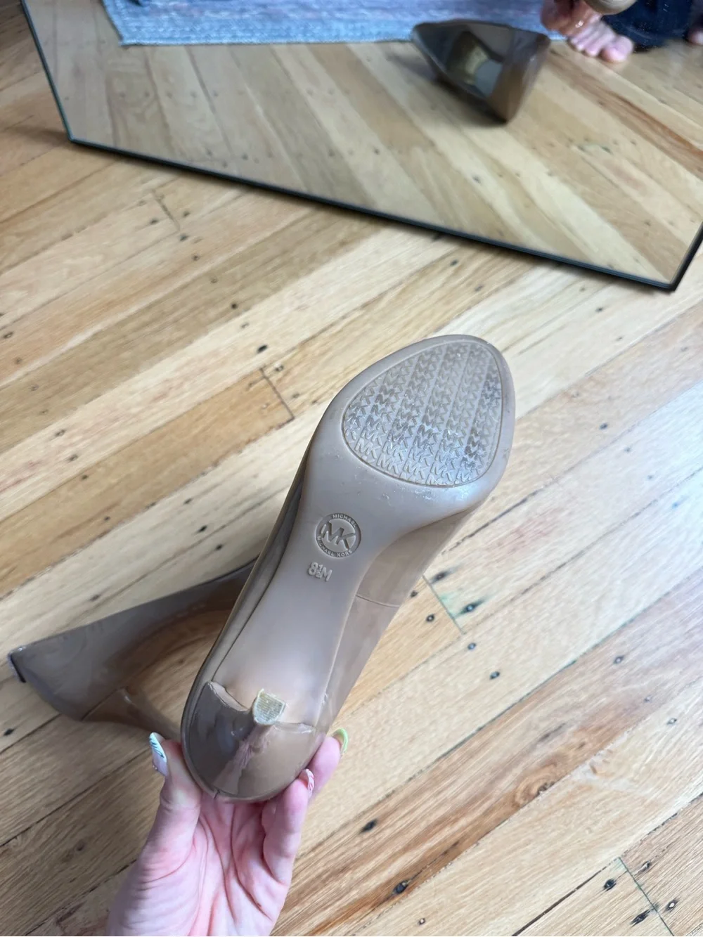 Michael Kors nude heels